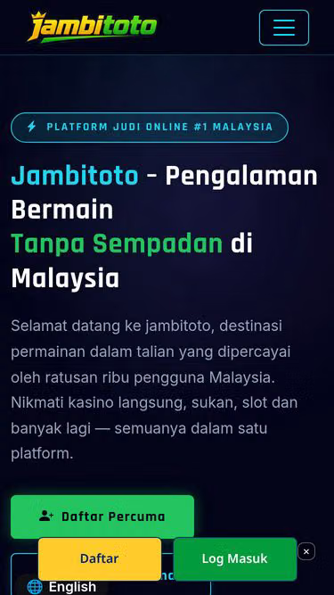 Screenshot of jambitoto.bar