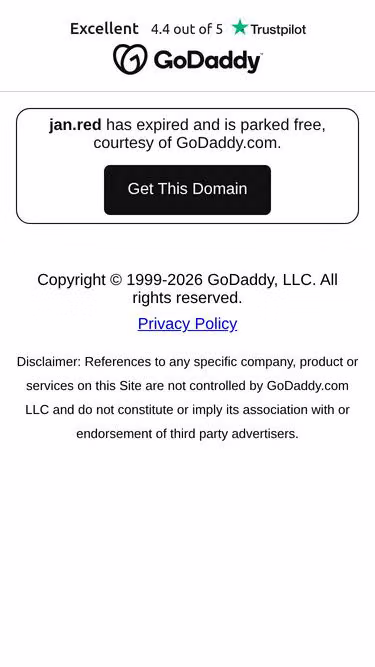 Screenshot of jan.red