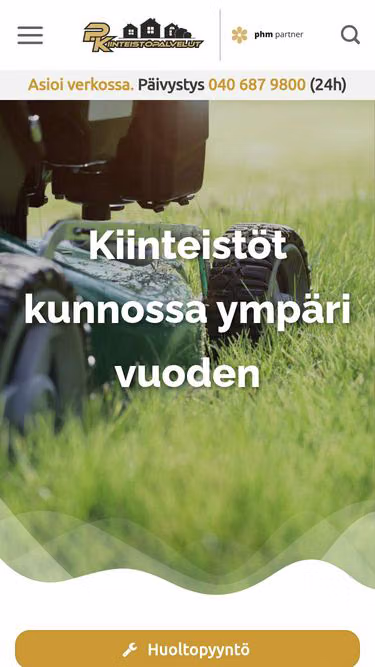 Screenshot of janitor.fi