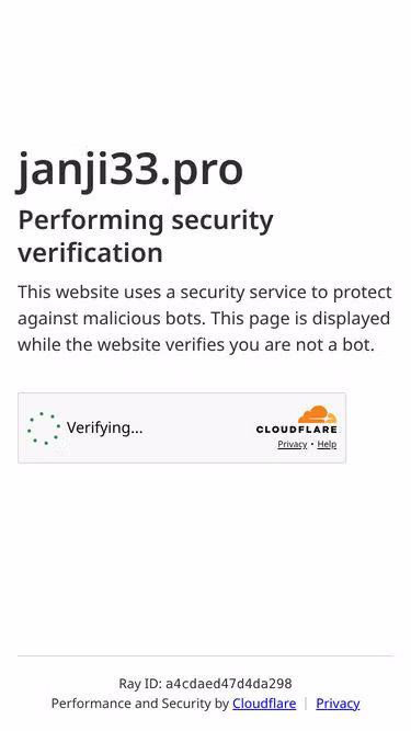 Screenshot of janji33.pro