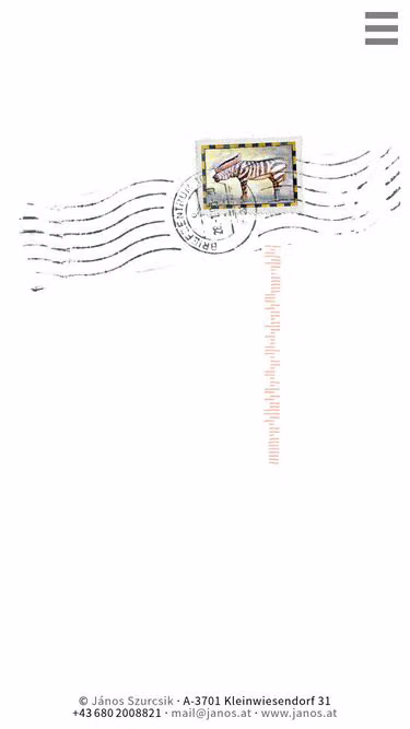Screenshot of janos.at