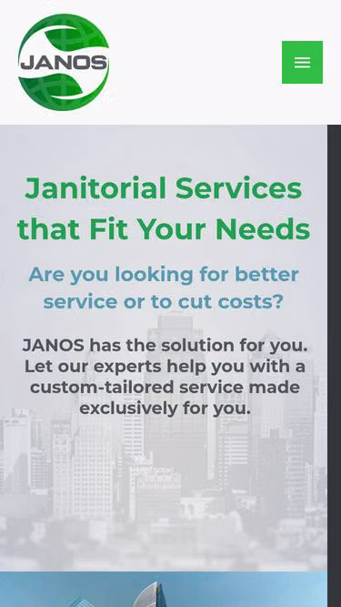 Screenshot of janos.pro