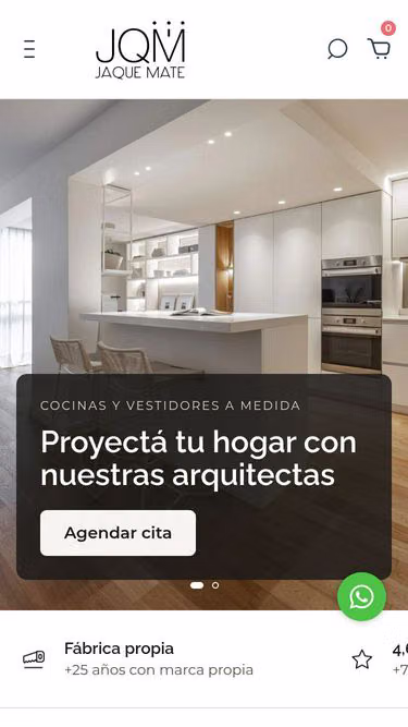 Screenshot of jaquemate.com.ar