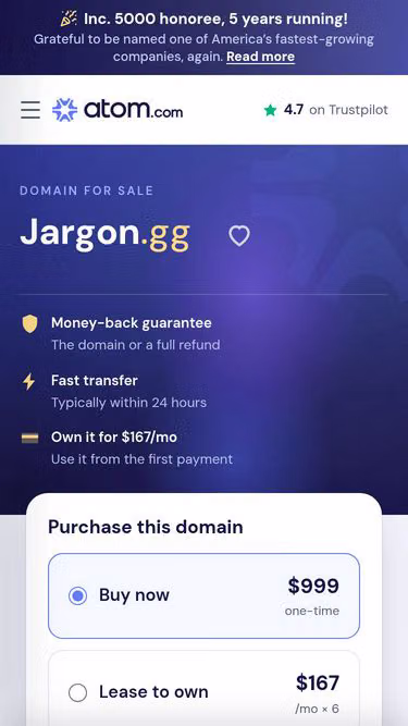 Screenshot of jargon.gg