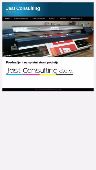 Screenshot of jast.si