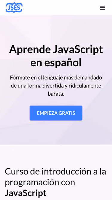 Screenshot of javascript.es