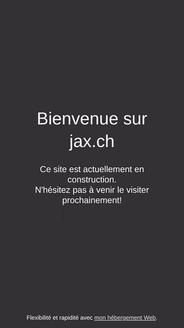 Screenshot of jax.ch