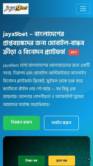 Screenshot of jaya9bet.io