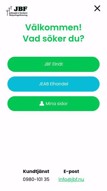 Screenshot of jbf.nu