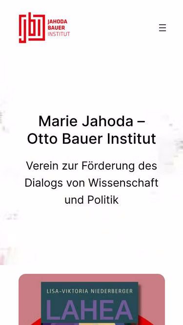 Screenshot of jbi.or.at