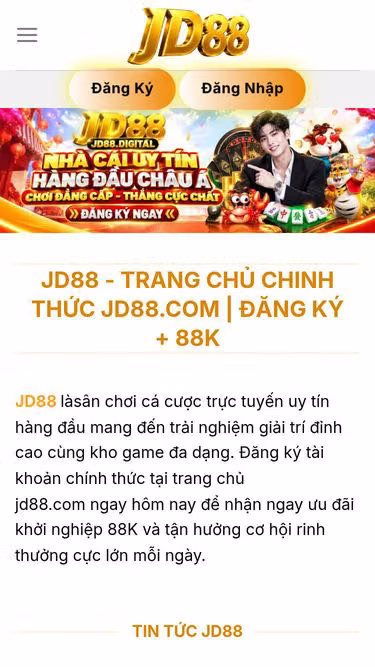 Screenshot of jd88.digital