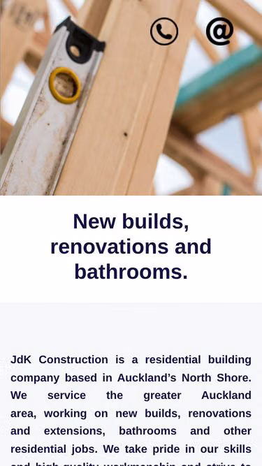 Screenshot of jdk.co.nz