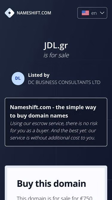 Screenshot of jdl.gr