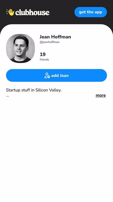 Screenshot of jean.club