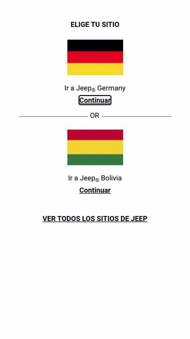 Screenshot of jeep.bo