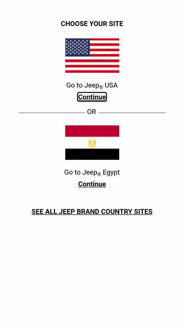 Screenshot of jeep.com.eg
