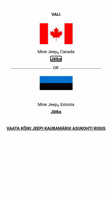 Screenshot of jeep.ee