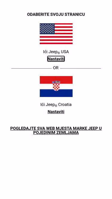 Screenshot of jeep.hr