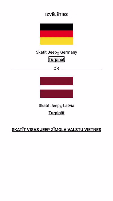 Screenshot of jeep.lv