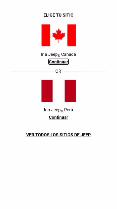 Screenshot of jeep.pe