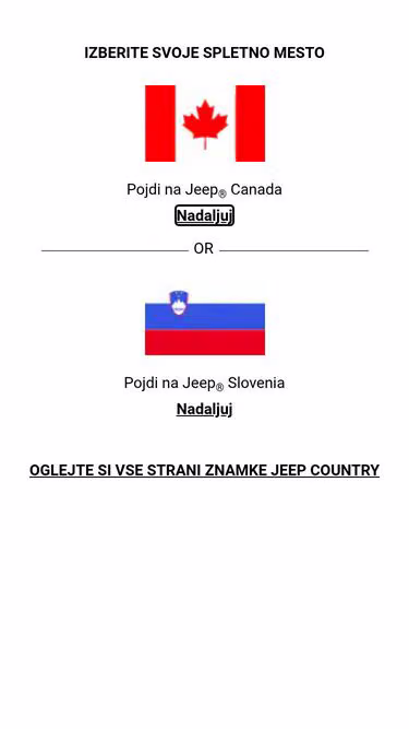 Screenshot of jeep.si