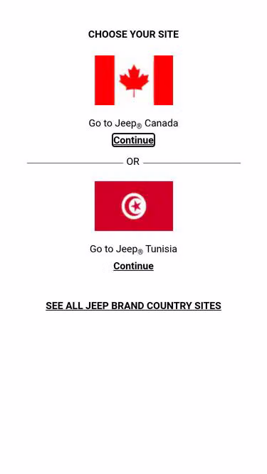 Screenshot of jeep.tn