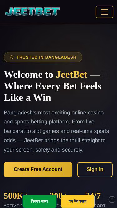 Screenshot of jeetbet.one