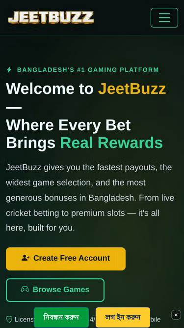 Screenshot of jeetbuzz.now