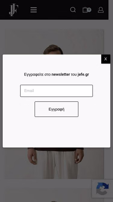Screenshot of jefe.gr
