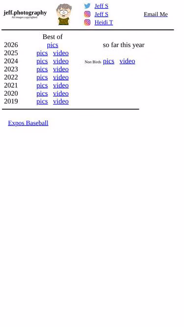 Screenshot of jeff.photography