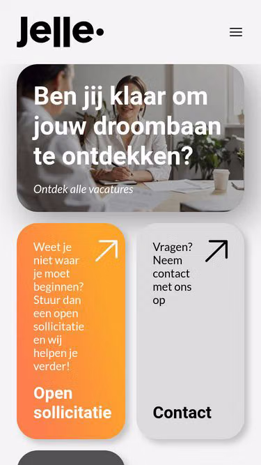 Screenshot of jelle.info