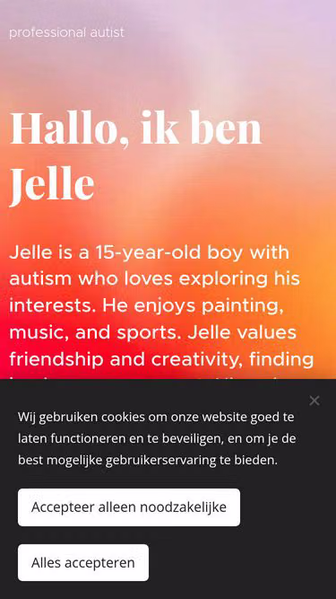 Screenshot of jelle.site