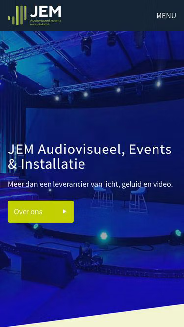 Screenshot of jem.events