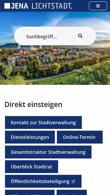 Screenshot of jena.international