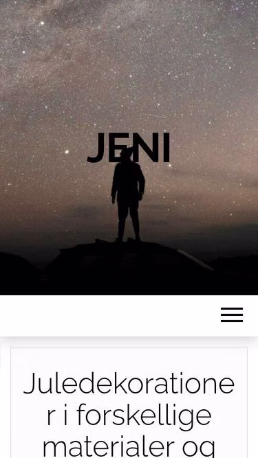 Screenshot of jeni.dk