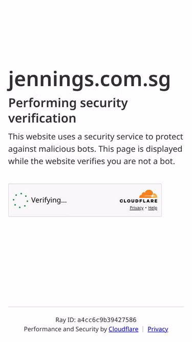 Screenshot of jennings.com.sg