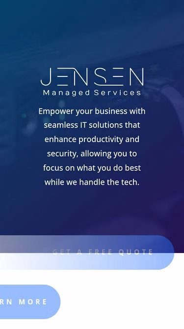 Screenshot of jensen.ms