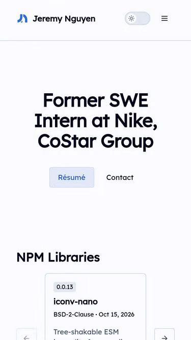 Screenshot of jeremy.ng