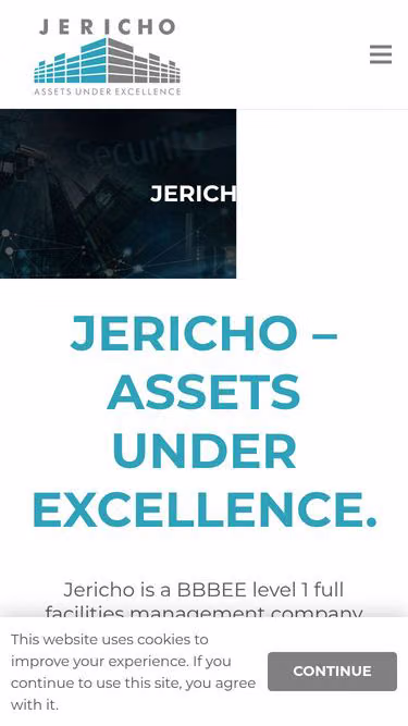 Screenshot of jericho.africa