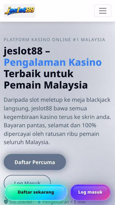 Screenshot of jeslot88.run