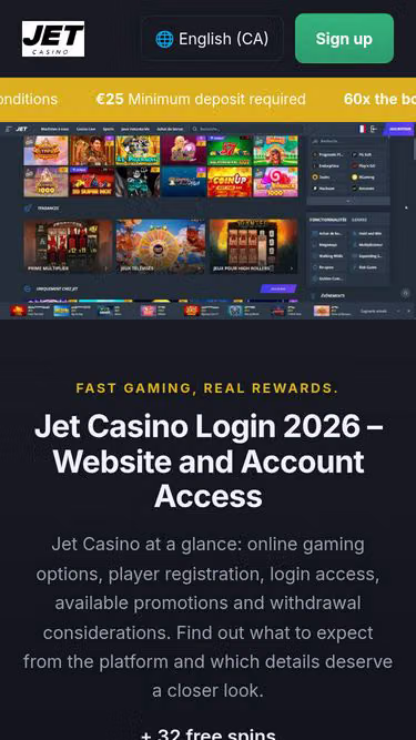 Screenshot of jet-casino.cc