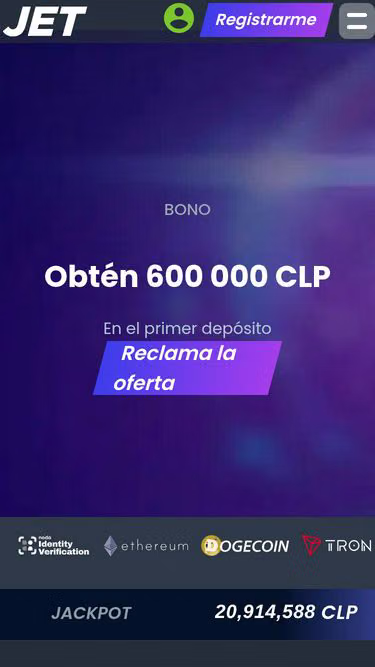 Screenshot of jet-casino.cl