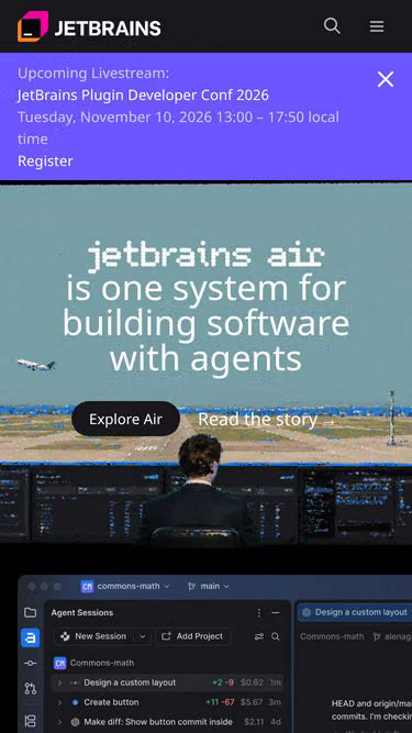 Screenshot of jetbrains.pe