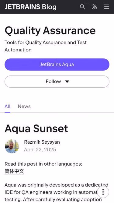 Screenshot of jetbrains.qa