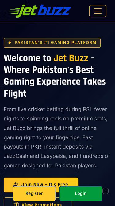 Screenshot of jetbuzz.bar