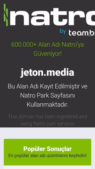 Screenshot of jeton.media