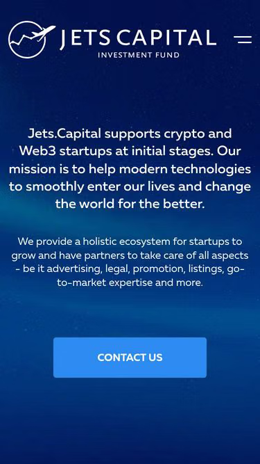 Screenshot of jets.capital
