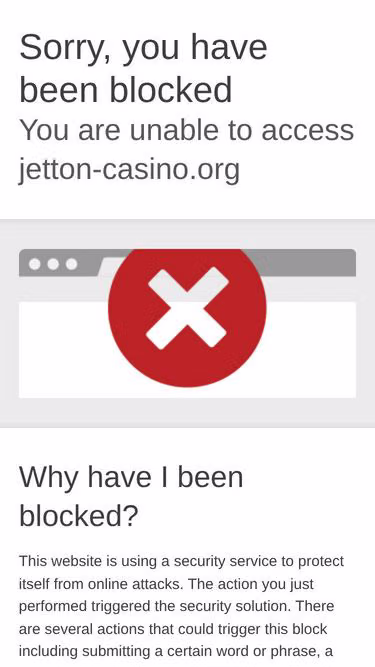 Screenshot of jetton-casino.org