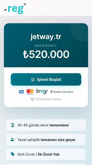 Screenshot of jetway.tr