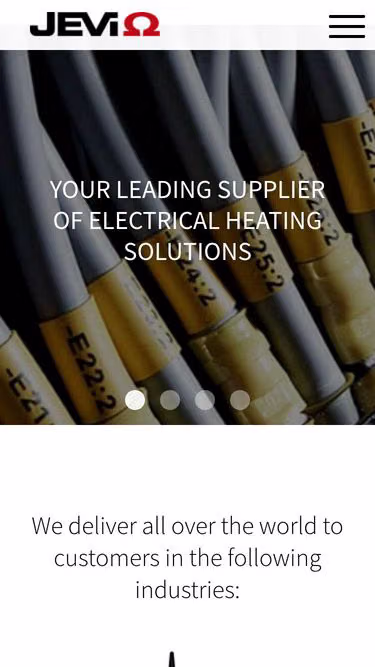 Screenshot of jevi.com